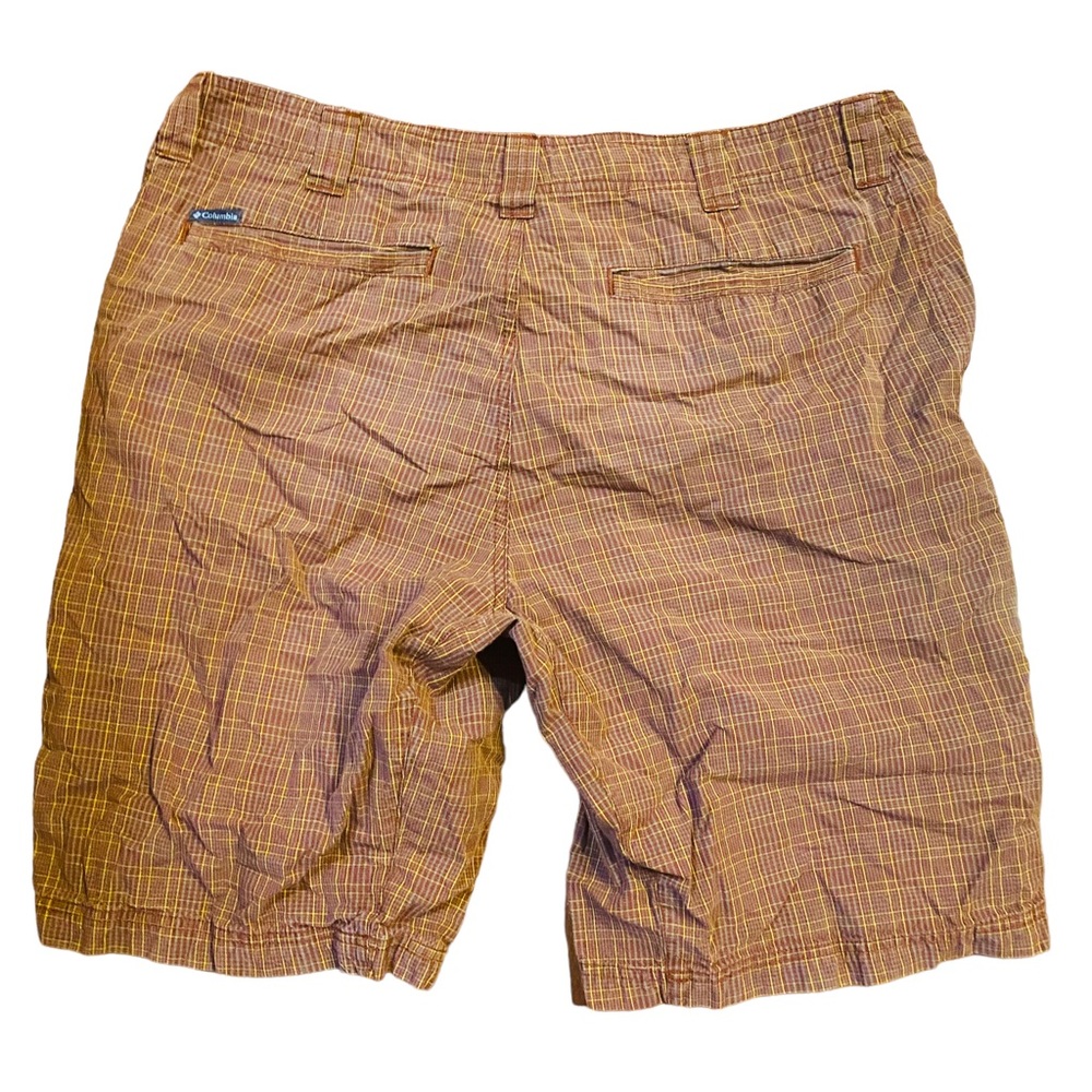 COLUMBIA Checked Omni-Shade Sun Protection Shorts - Picture 2 of 5